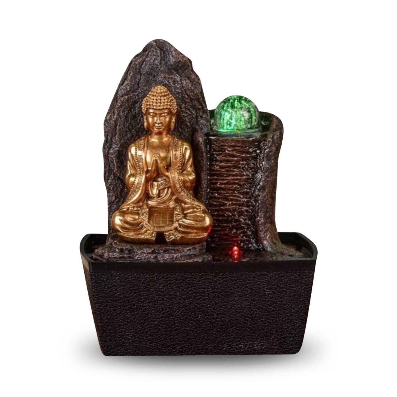 Zen'Arôme - Wholesale Decorative Tabletop Object - Haka Indoor Fountain - Removable Buddha Statuette13
