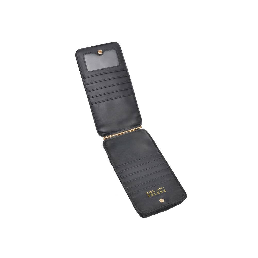 Sol and Selene - Vendita all'ingrosso Portafoglio per cellulare - Donna - Borsa a tracolla trapuntata Duality per cellulare7