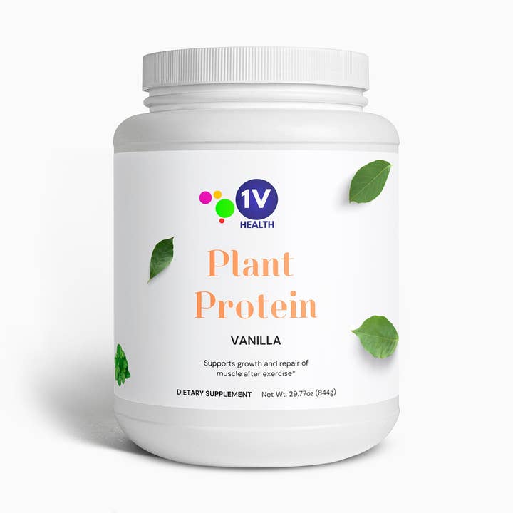 Planteprotein (vanilje) for engroshandel hos 1V Health