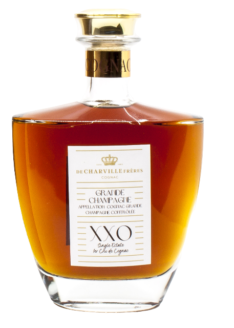 Cognac De Charville Frères - Wholesale Brandy/Cognac - Cognac XXO Grande Champagne - Out of age (Without wooden box)4