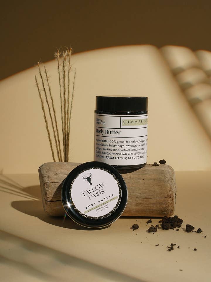Summer Solstice Body Butter for wholesale by Tallow Twins Inc