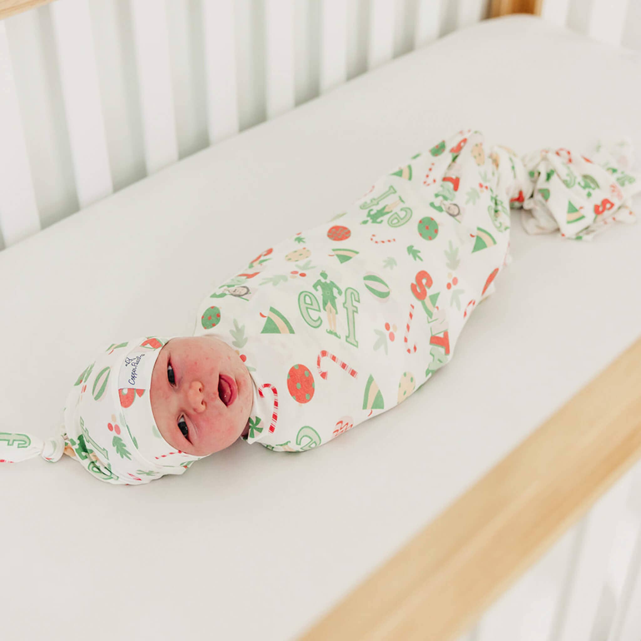 Copper Pearl - Wholesale Swaddle - Baby - Knit Swaddle Blanket - Elf4