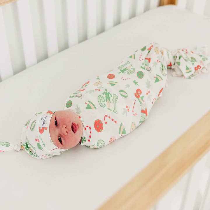 Copper Pearl - Wholesale Swaddle - Baby - Knit Swaddle Blanket - Elf4