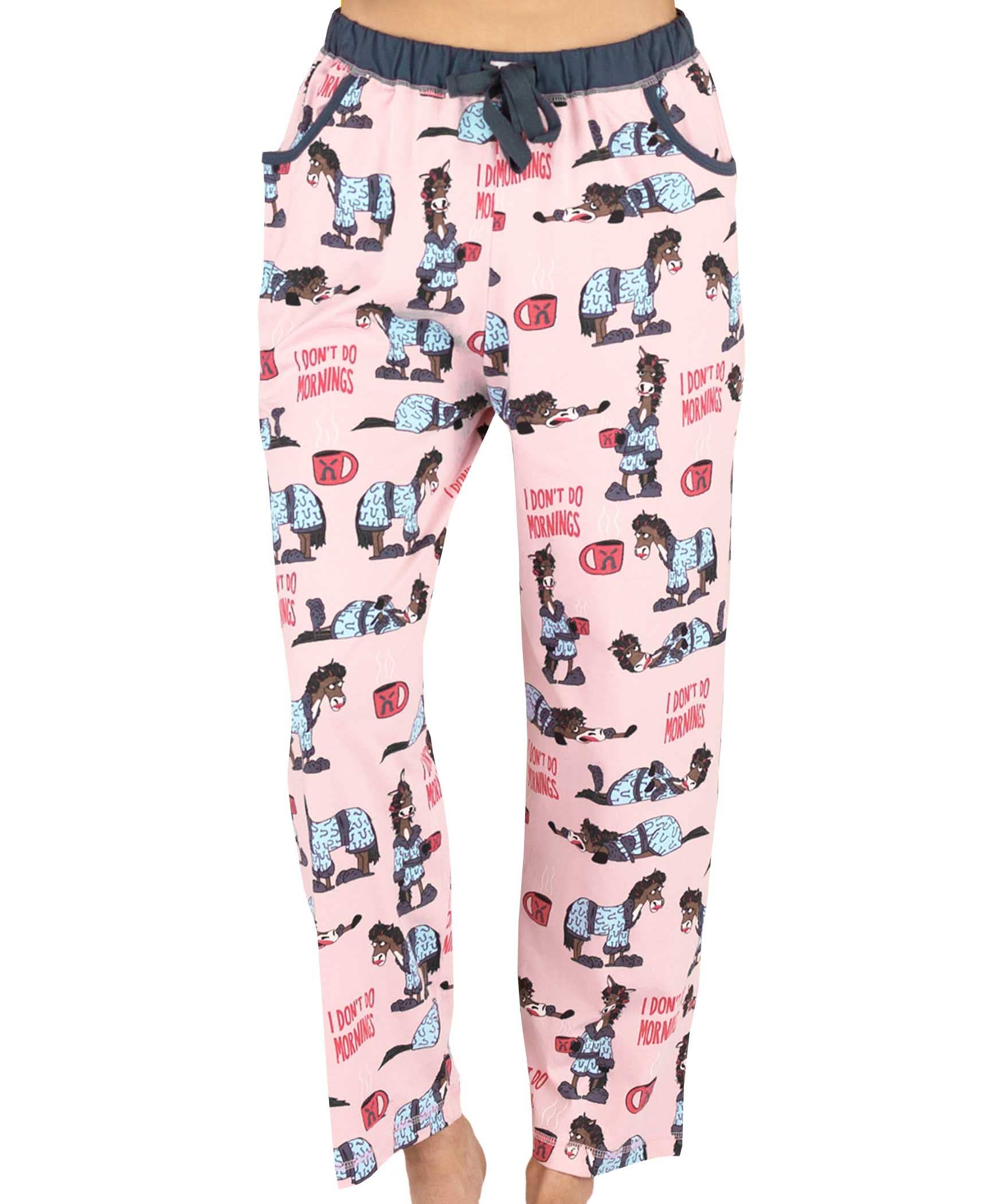 Lazy One - Wholesale Sleepwear Bottom - Women's - DDM Horse Women's Pajama Pant2