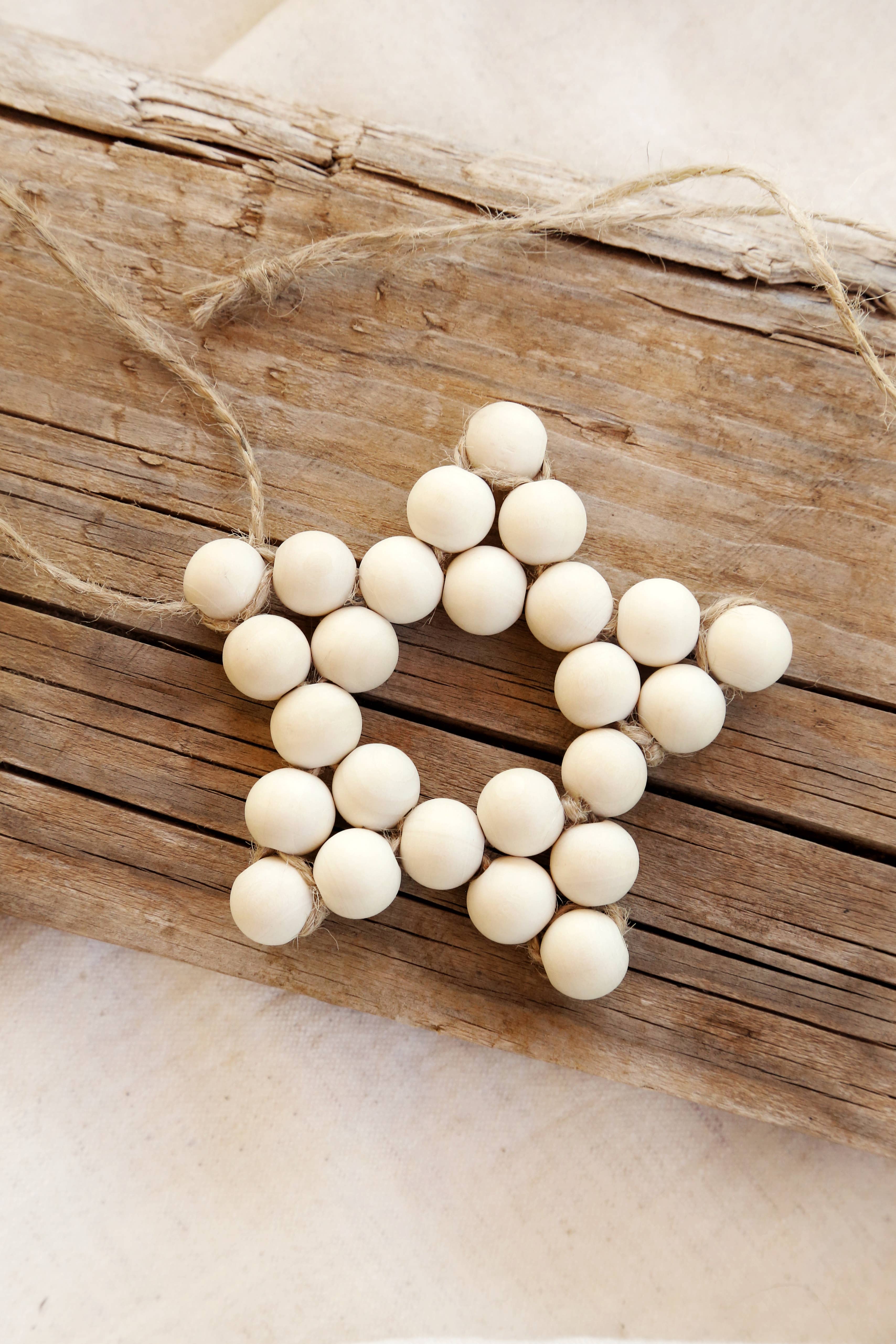 The Frenchie Knot – wholesale Ornament – Bead stars Christmas ornament3