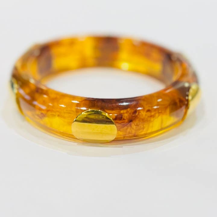 Stahlarmband starrer Harzreif Plättchen für den Großhandel von Bijoux 7bis