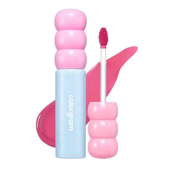 PINEAPPLE Beauty - Wholesale Lip Stain/Dye/Tint - Colorgram COL080 Soda Cool Peach Fruit Glass Tint - 4 pcs