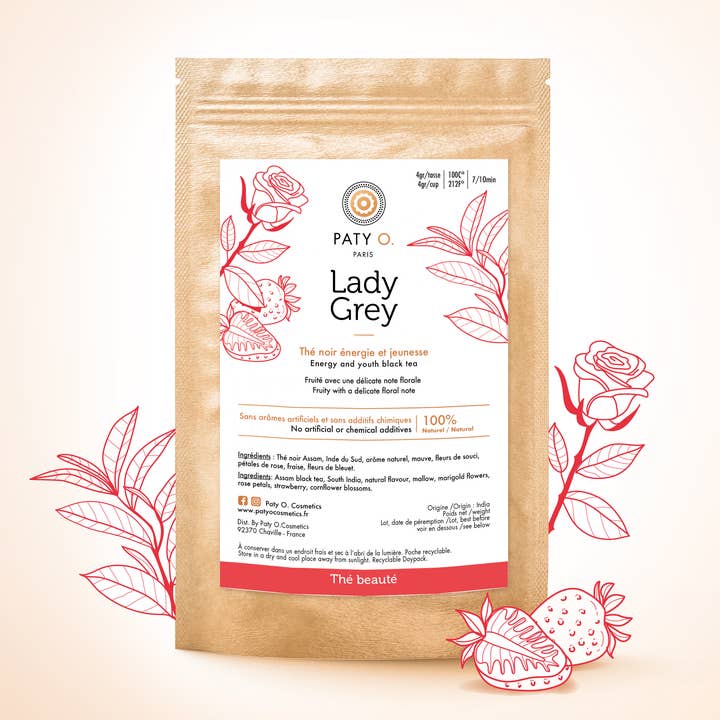 LADY GREY - Black tea - Energy and Youth for wholesale by Paty O. Paris