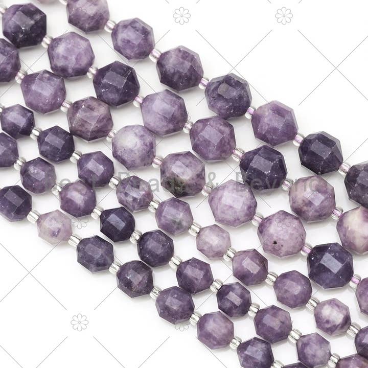 BestBeads&Beyond - Wholesale Beads - Double Point Phosphosiderite Beads, Sku#U13092