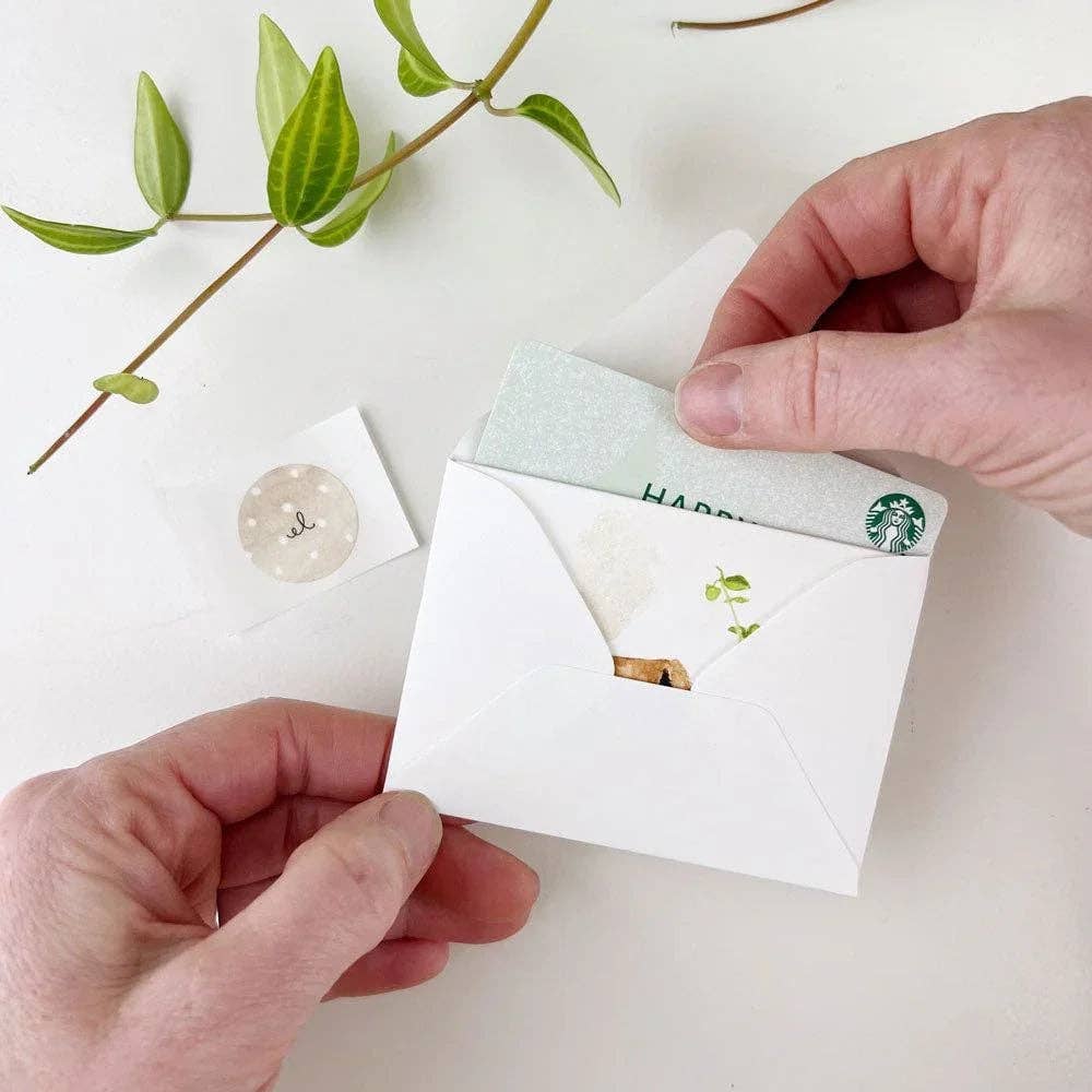 emily lex studio - Wholesale Stationery/Notecard Set - sweet pea mini enclosure notecard3