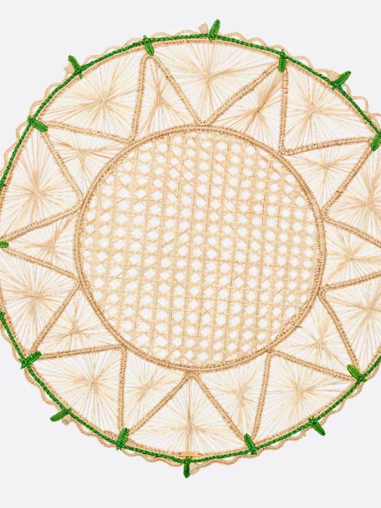 Tischset / Geometrischer Blumenkreis für den Großhandel von Ochabe