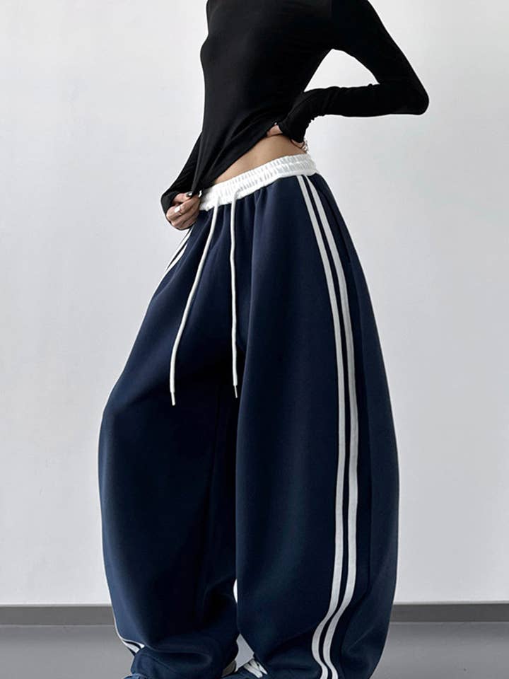 Mccolin - Wholesale Pants - Women's - Wide-Leg Casual Track Pants4