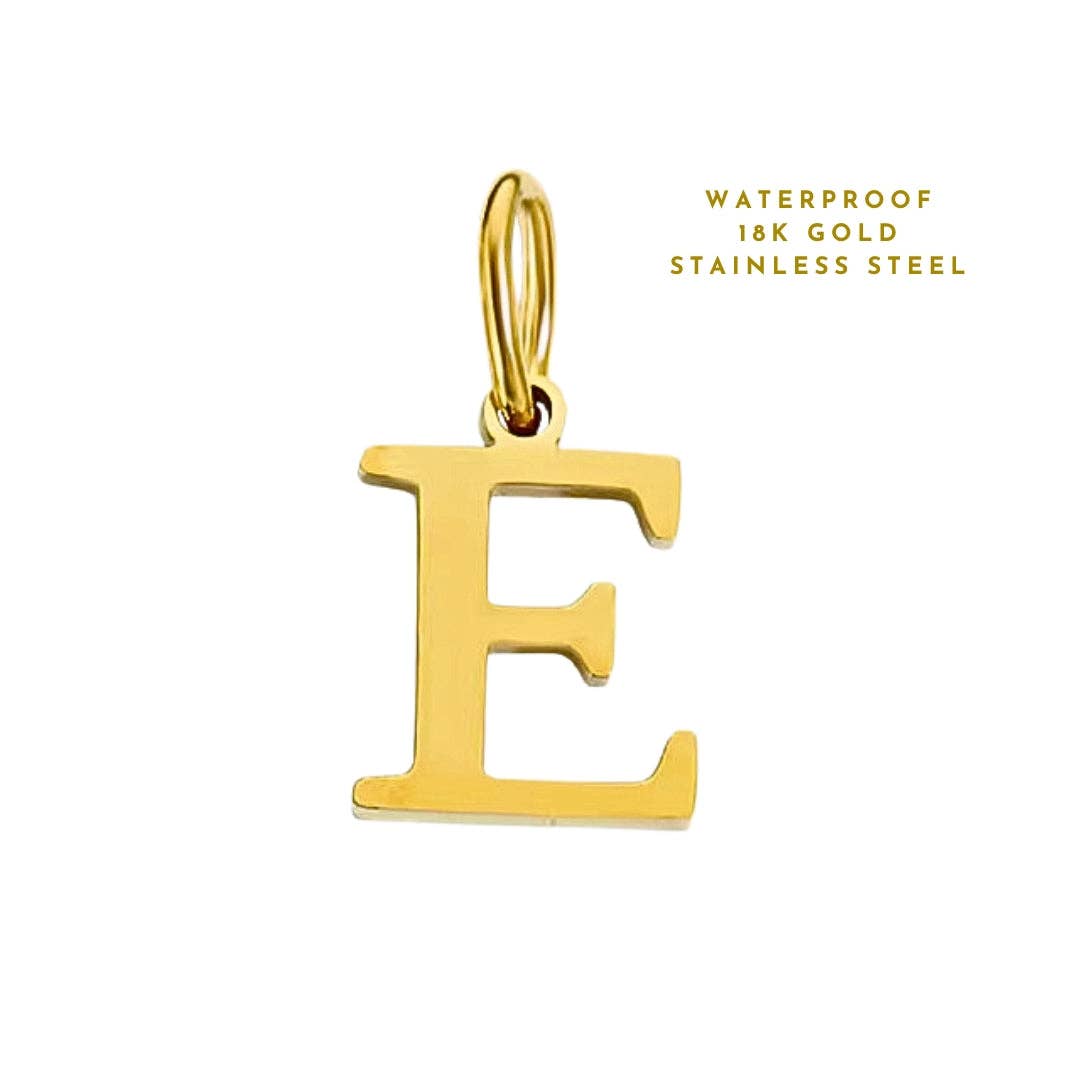 Coco Luna Collection - Wholesale Individual charm/pendant - Letter Charms E | Charms