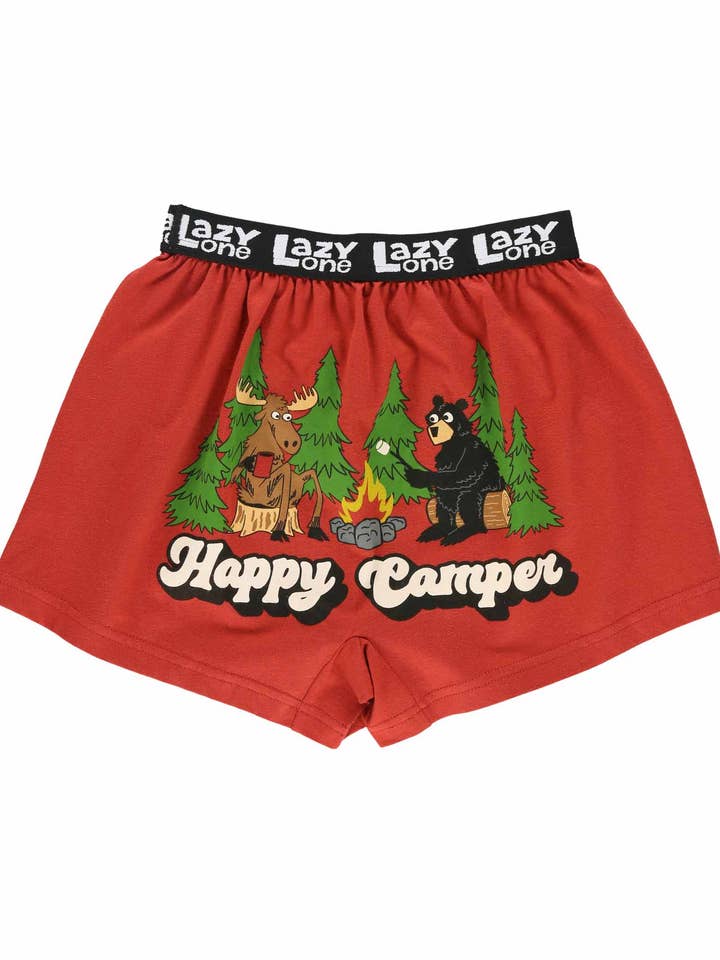 Happy Camper (Neu) Kinder Boxer für den Großhandel von Lazy One
