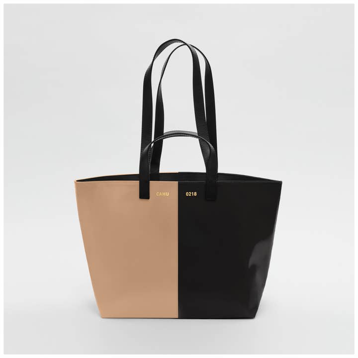 Cahu Paris - Wholesale Tote Bag - Women's - The Cream/Black Practice