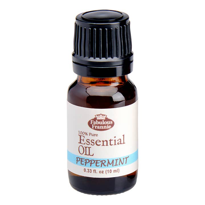 Huile essentielle pure de menthe poivrée 10 ml pour la vente par Fabulous Frannie, Inc