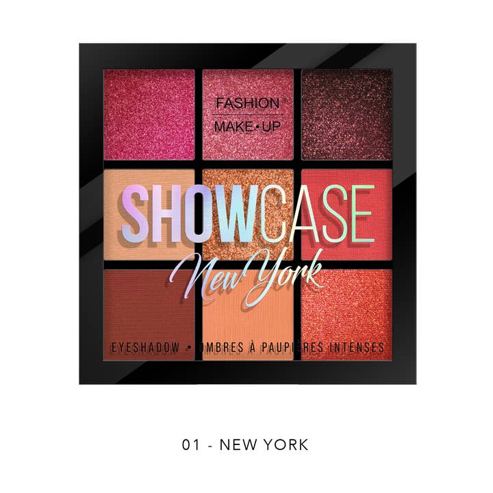 PALETA DE SOMBRAS DE OJOS 'SHOWCASE' para venta al por mayor de RAPHAEL COSMETIC CONSULTING / FASHION MAKE·UP