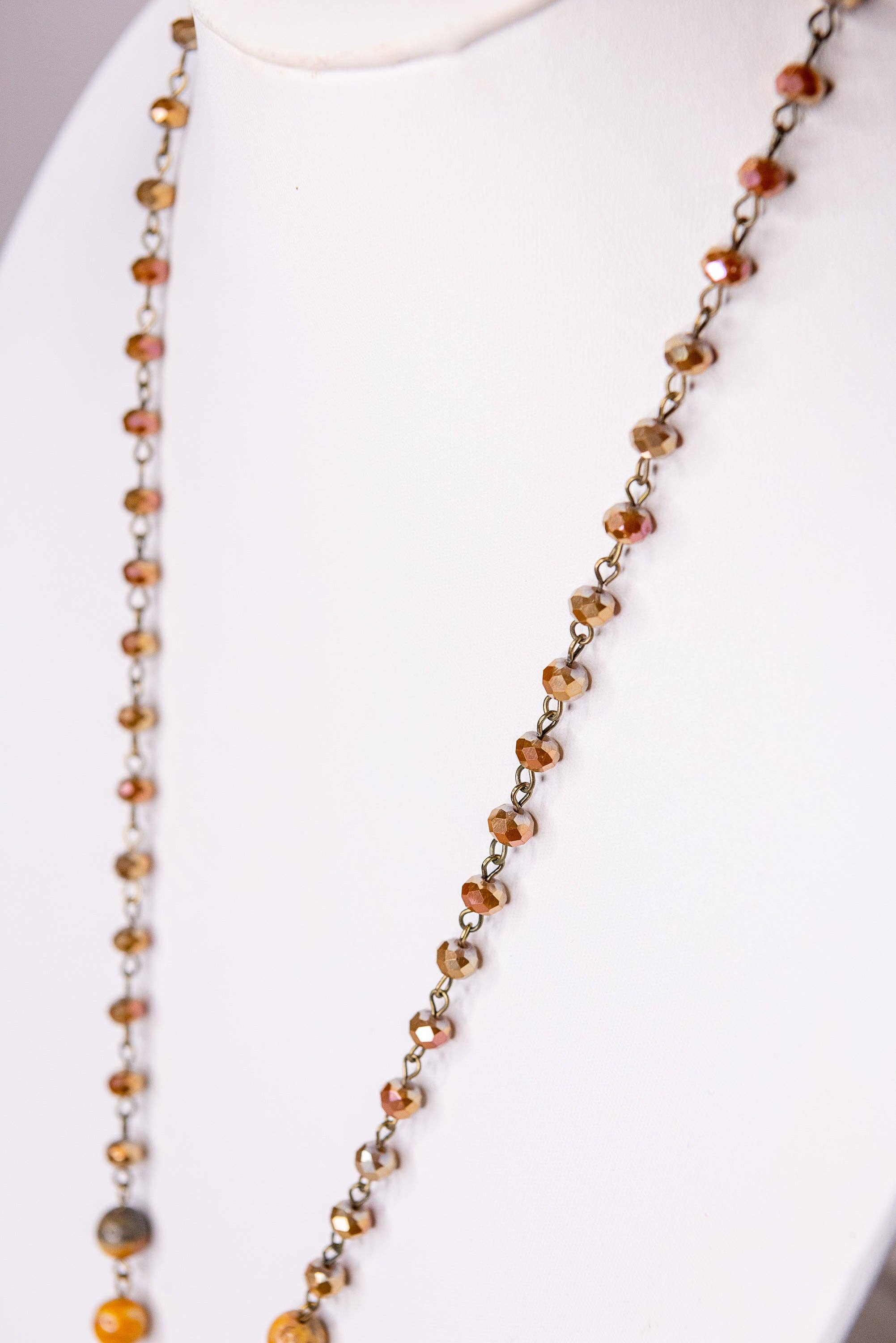 Dylan Designs - Wholesale Pendant/Charm Necklace - Alani Necklace in Taupe3