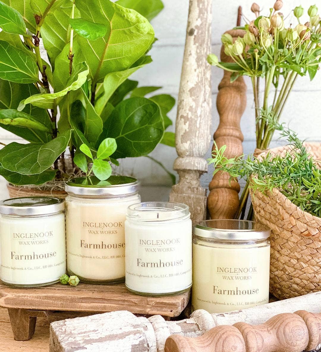 Inglenook & Co. - Wholesale Jar/Filled Candle - Farmhouse Soy Wax Soy Candle Clean Appearance4