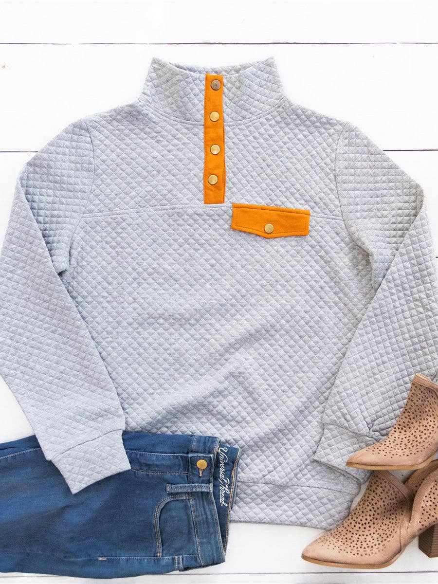 Tickled Teal - Wholesale Sweatshirt - Dames - Kennedy gewatteerde trui2