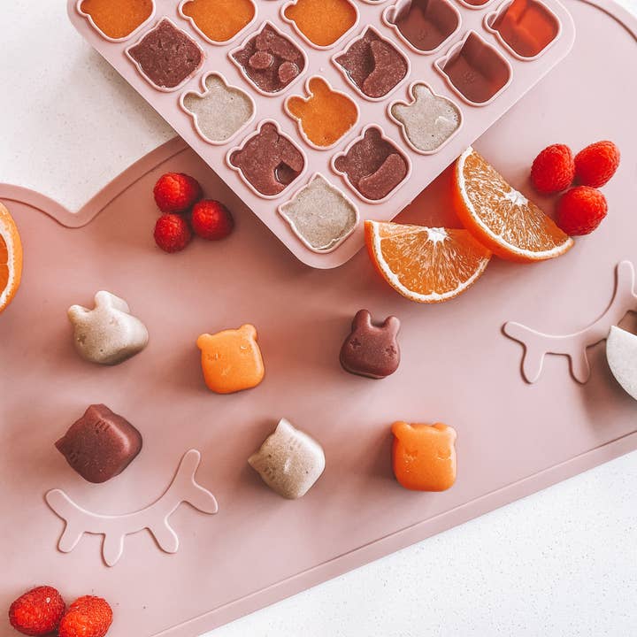 We Might Be Tiny - Wholesale Ice Tray/Mold - Freeze & Bake Mini Poddies Ice Tray/Mold - Dusty Rose