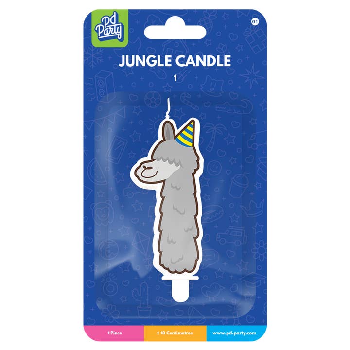 PD Party - Vendita all'ingrosso Candeline per torte - Candela Jungle - 11