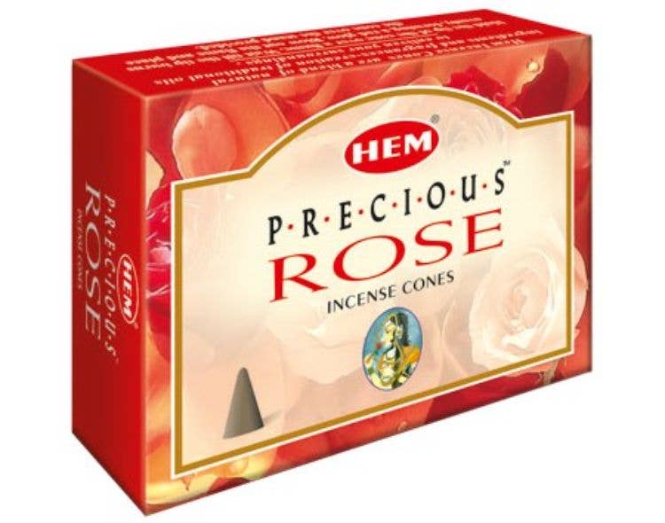 Crystal Magick Wholesale Ltd – Großhandel Räucherwerk – HEM Kostbare Rosen-Räucherkegel