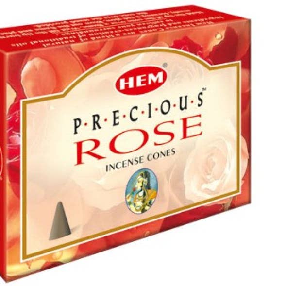 Crystal Magick Wholesale Ltd – Großhandel Räucherwerk – HEM Kostbare Rosen-Räucherkegel0