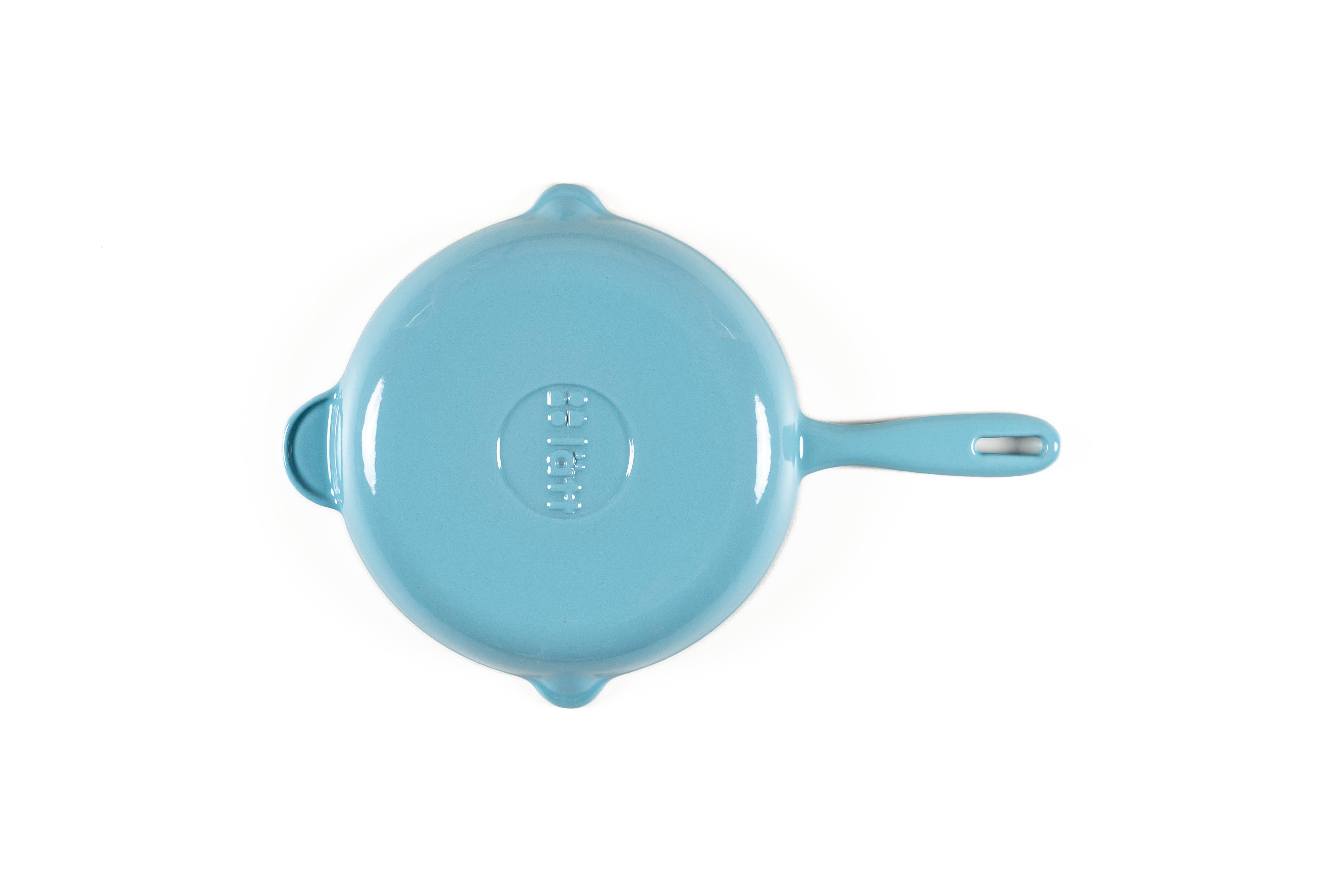 Lätt Home – Großhandel Gusseisenpfanne – Lätt Home Gusseisenpfanne mit Emaille, 22 cm, karibikblau3