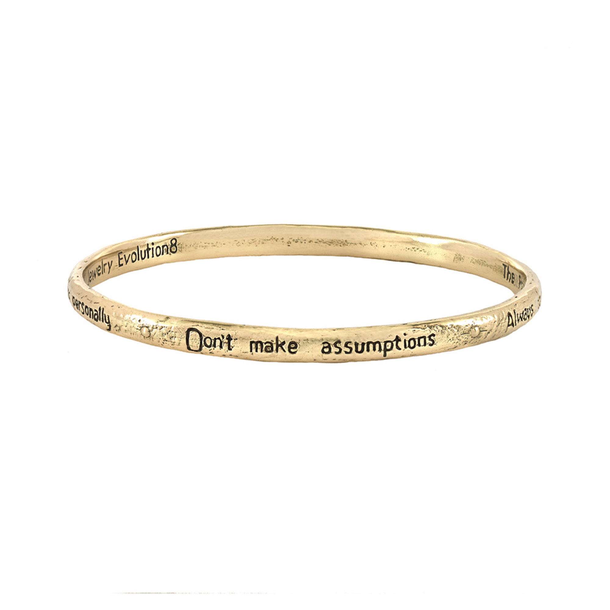 Jewelry Evolution - Wholesale Bangle Bracelet - The Four Agreements Bangle4