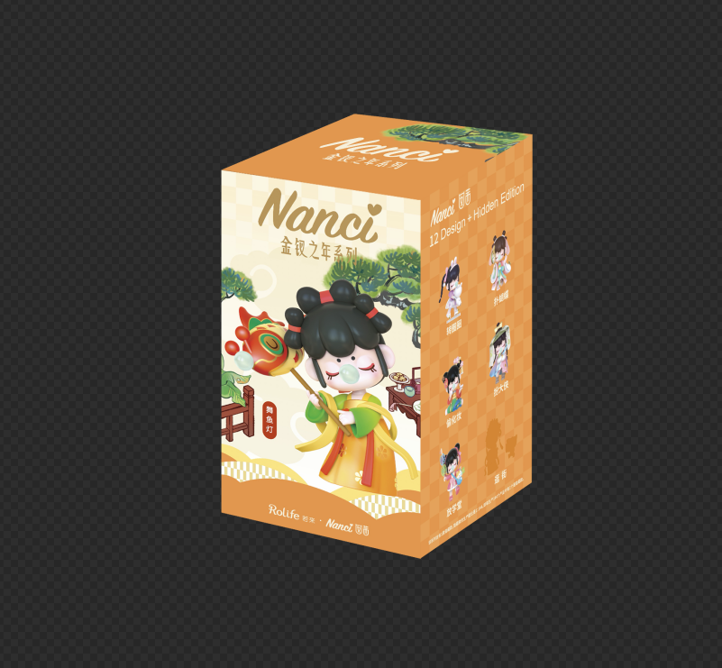 Robotime - Vente Figurine décorative - ZJXX Rolife Nanci Série Collections Fille Épanouie14