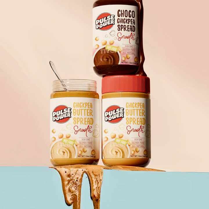 Pulse Power - Wholesale Nut butter - Pulse Power Spreads Chickpea Choco 12oz (12pack)2