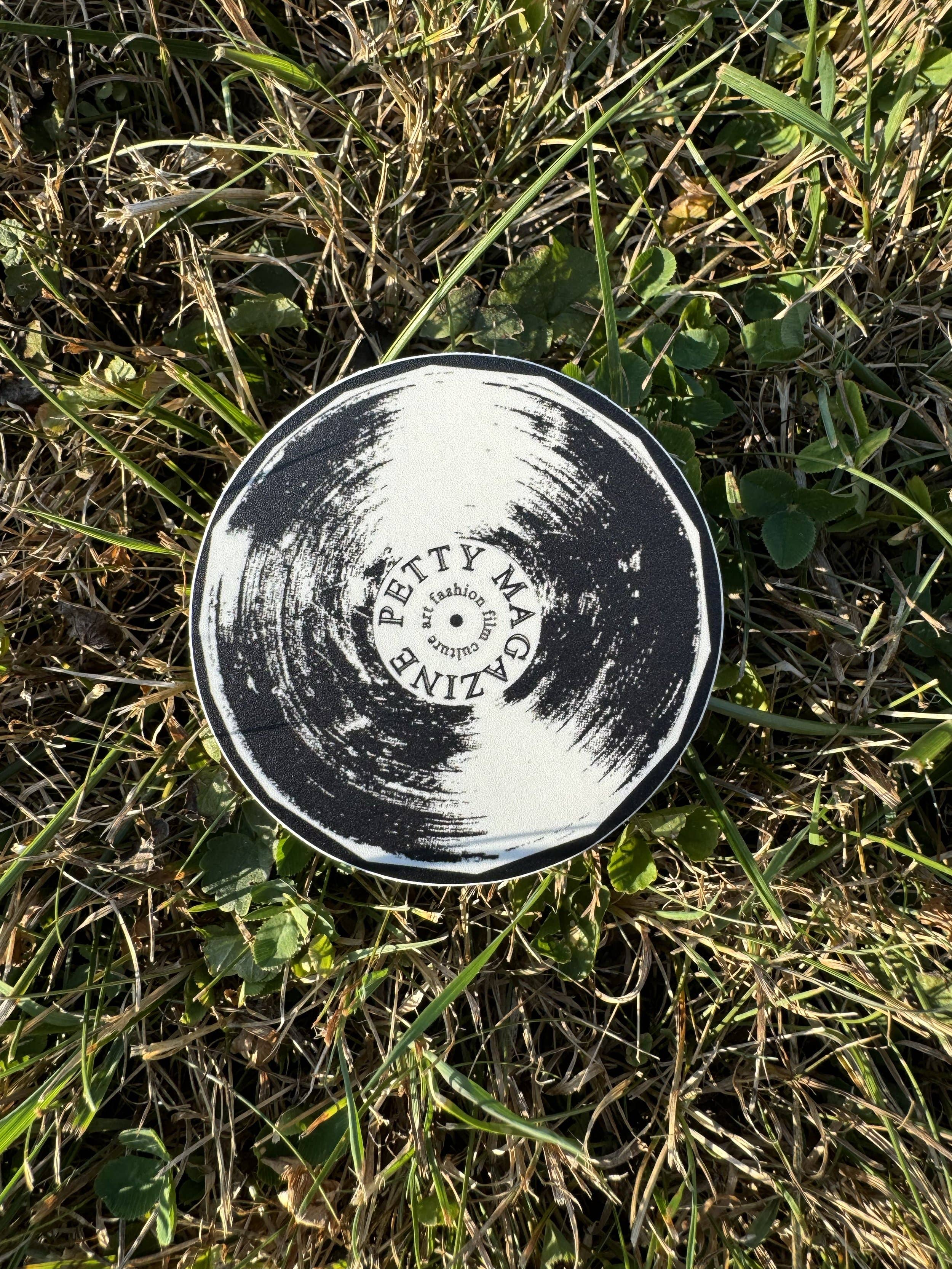 PETTY Magazine - Wholesale Sticker - PETTY 2.5" Record Sticker1