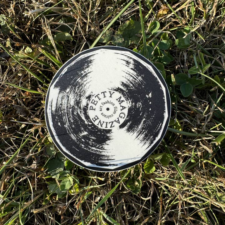 PETTY Magazine - Wholesale Sticker - PETTY 2.5" Record Sticker1