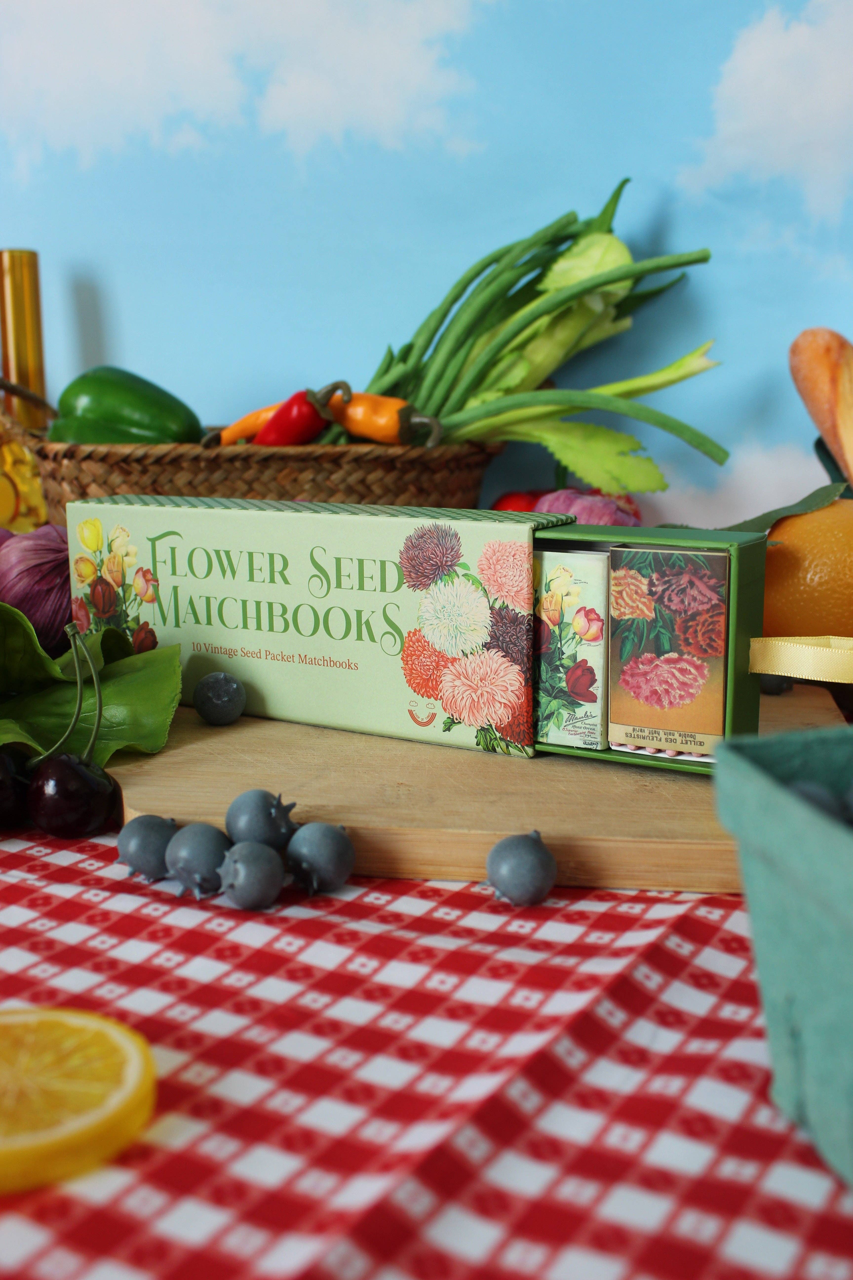 A Shop of Things - Wholesale Matches - Flower Seed Match Set2