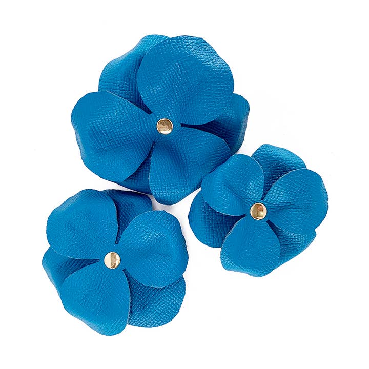 Scivolo a forma di fiore in pelle per la vendita all'ingrosso da parte di Poppy and Payson