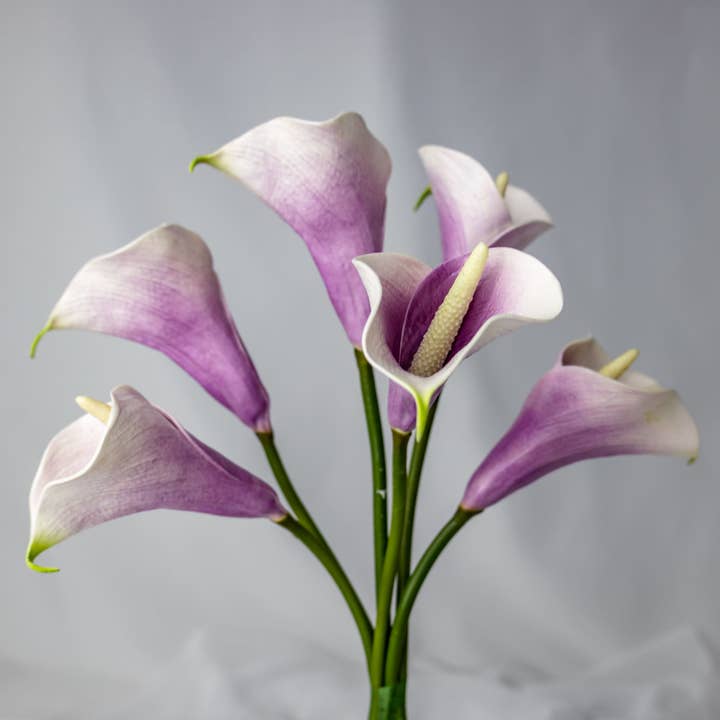 Realistic Artificial Flowers - Wholesale Artificial flowers - Picasso Mini Calla Lily -Realistic Artificial Flowers1