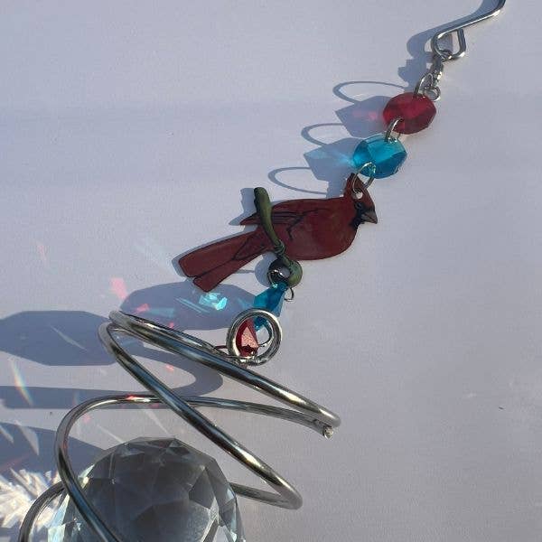 Gypsy Soul - Wholesale Wind Spinner - Stainless Steel Crystal Wind Spinners with Adorn Charms8