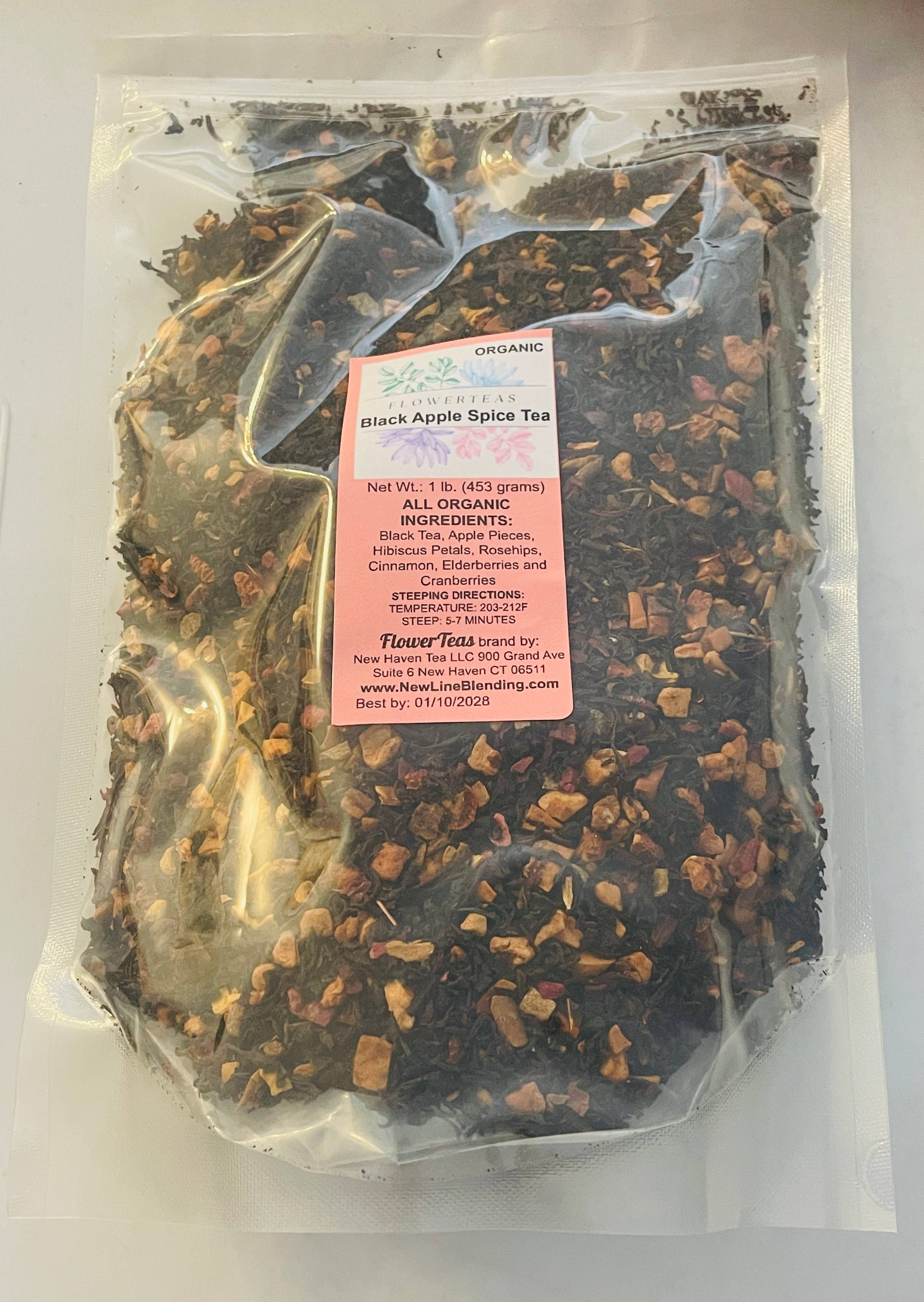 FlowerTeas – Engroshandel Løs te – Løsbladet te i løs vægt 1 lbs Kommerciel brygning Fødevareservice116