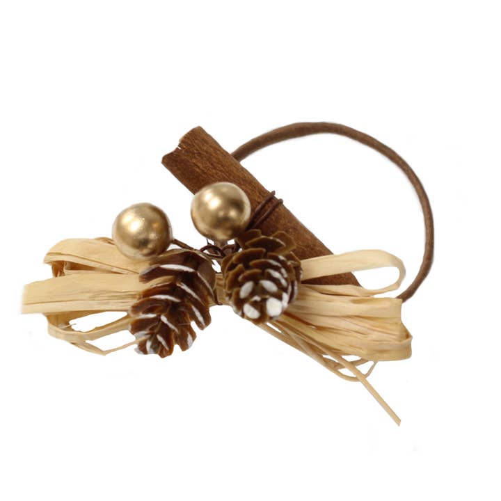 Angel Isabella - Wholesale Napkin ring - Pack of 6-Christmas Cinnamon Berry Napkin ring4