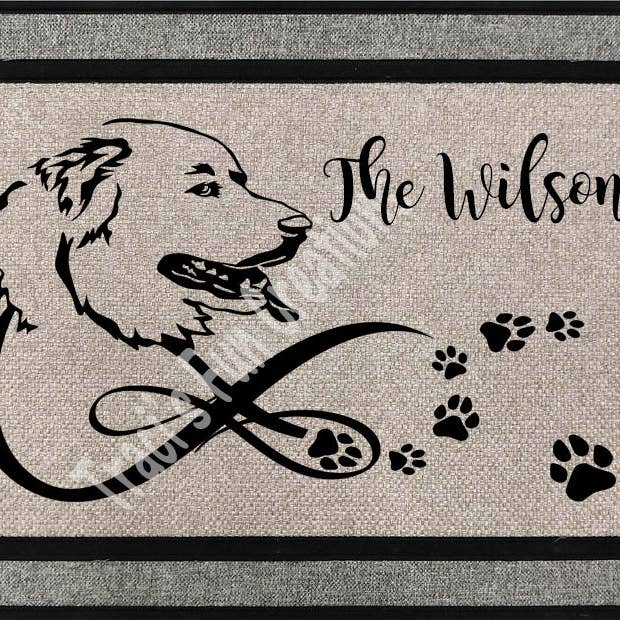 Great Pyrenees Door Mat for wholesale by Traci's Fun Creations