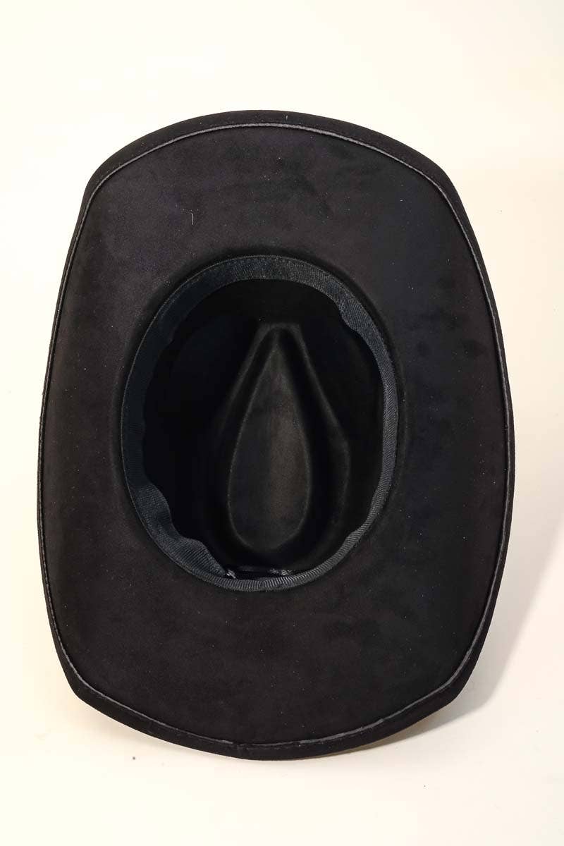 Anarchy Street - Wholesale Cowboy Hat - Women's - Western Disc Ribbon Bow Strap Cowboy Hat3