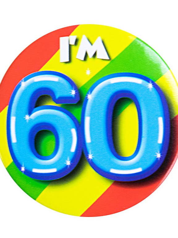 Birthday badge - I'm 60 for wholesale by PD Party