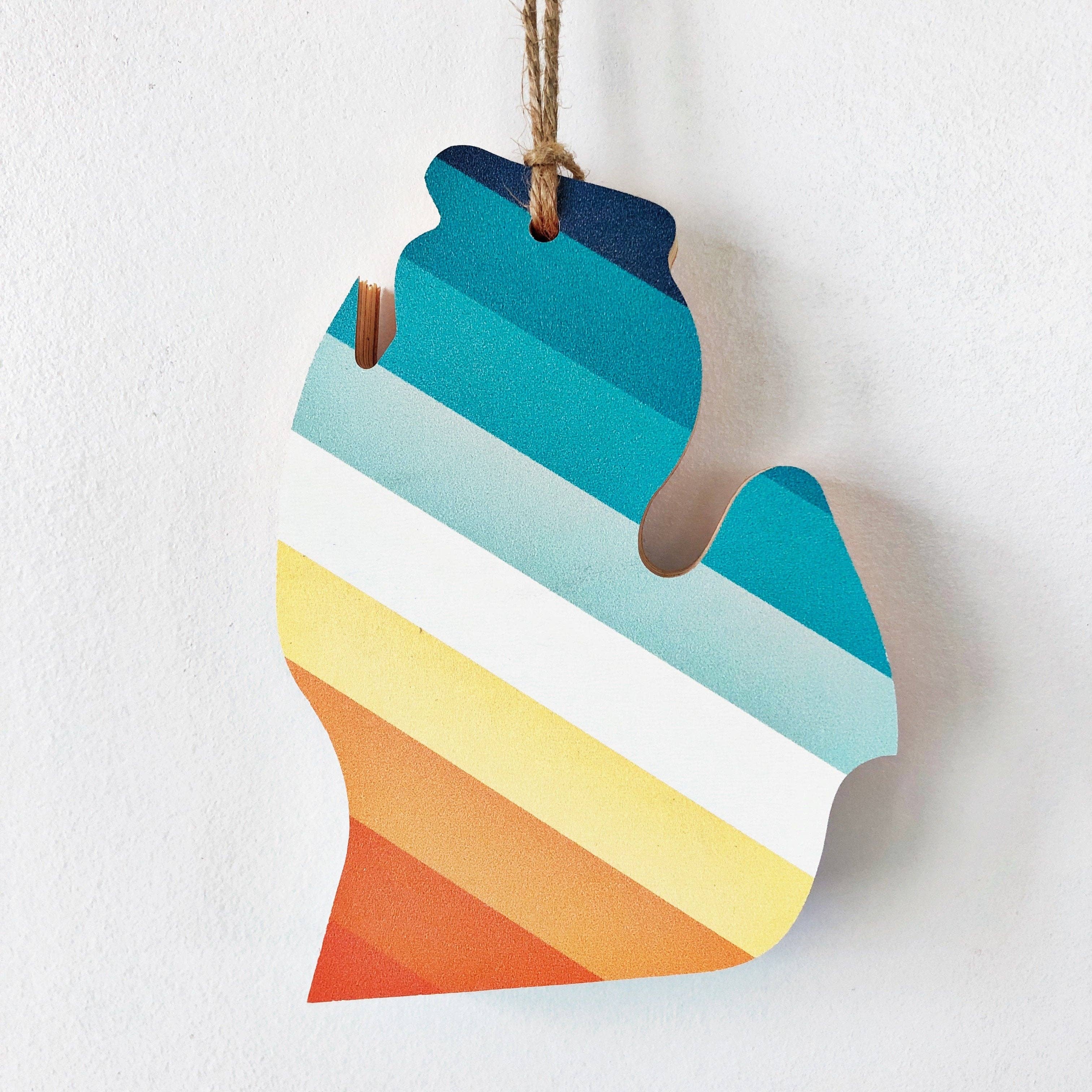 Hemlock & Heather - Wholesale Ornament - '76 Stripes State Ornaments27