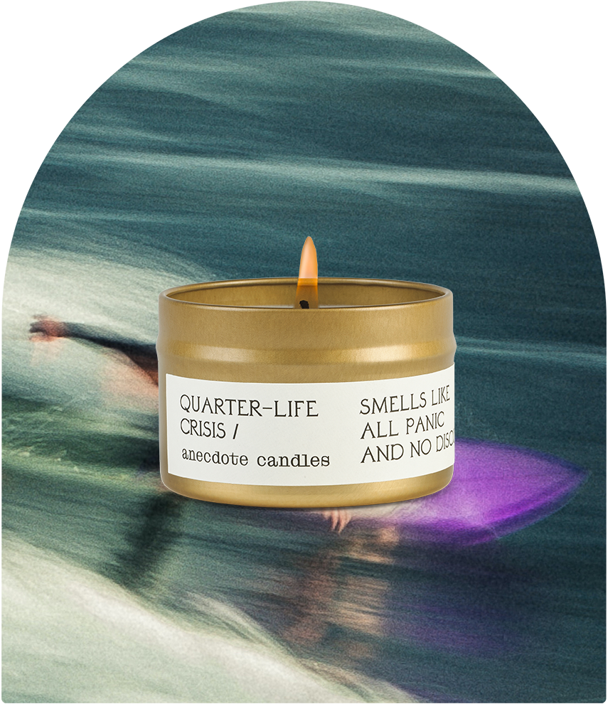 Anecdote Candles - Wholesale Jar/Filled Candle - Quarter-life Crisis (Grapefruit & Mint) Candle10