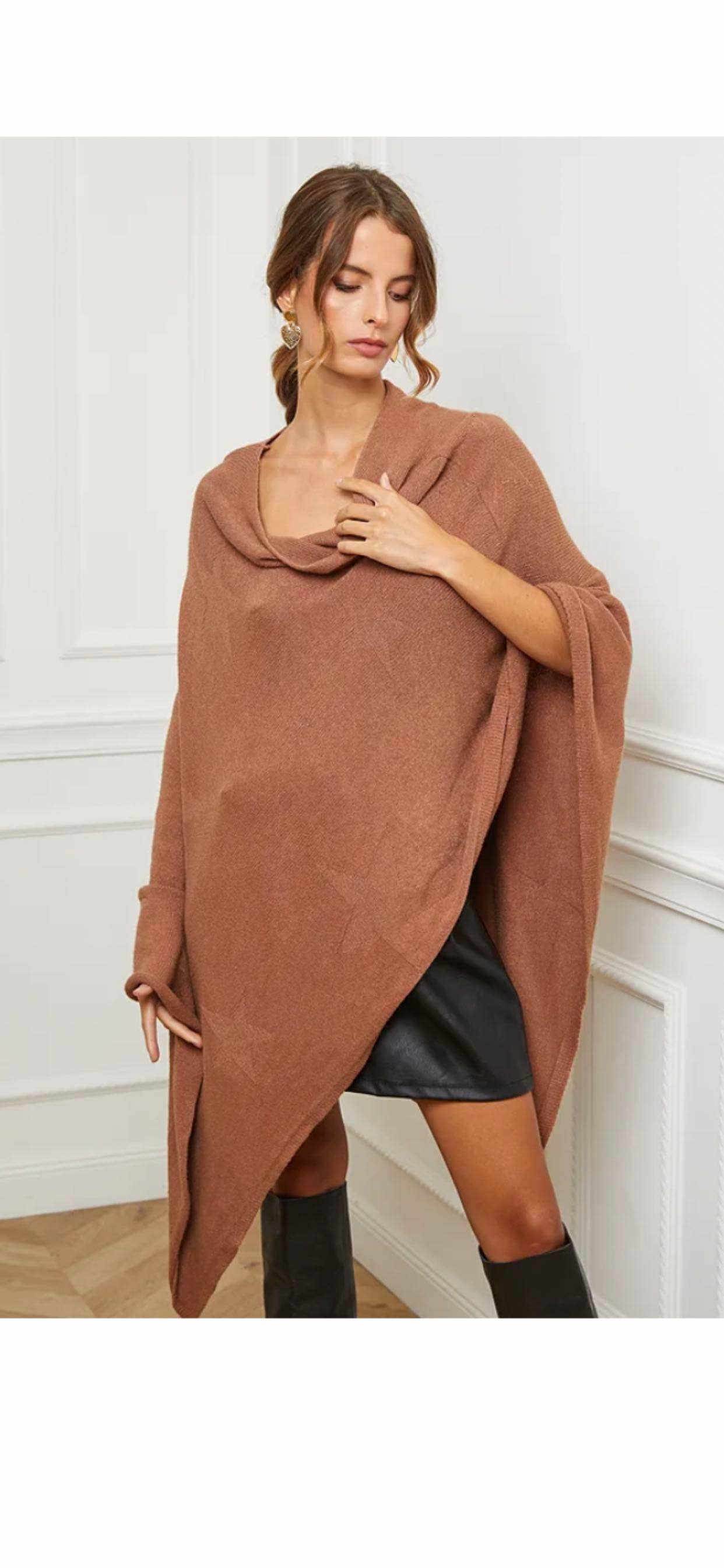 LÉA & LUC - Wholesale Poncho - Women's - Ponchos REF.007653