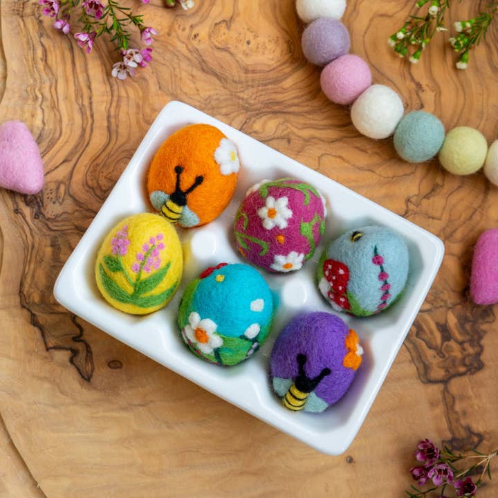 Blooming Easter Eggs - Set of 6 Eco Fresheners for wholesale by Friendsheep
