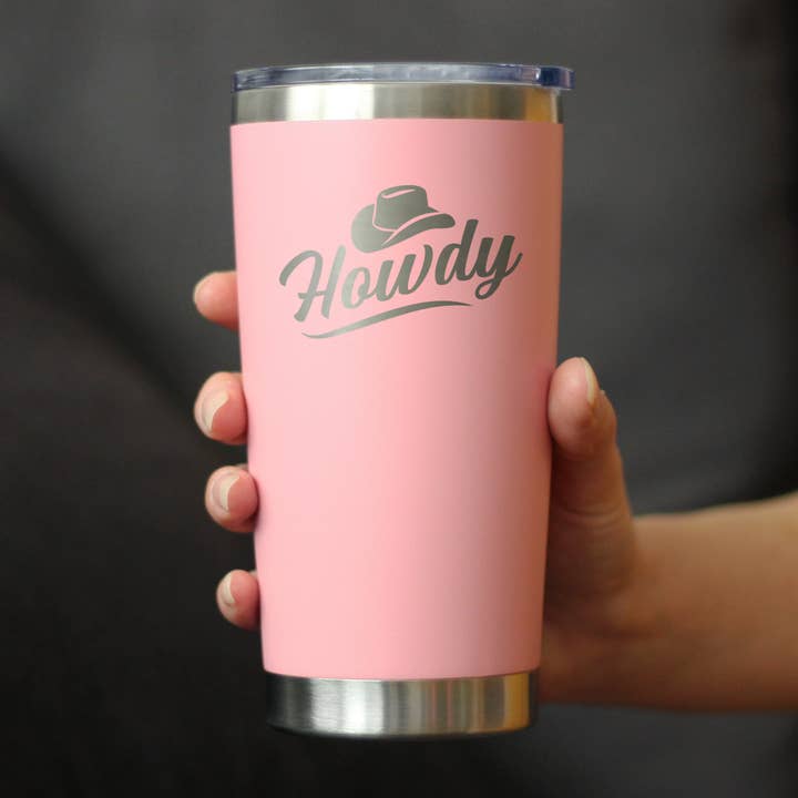 bevvee - Wholesale Insulated Mug/Tumbler - Howdy Insulated Travel Tumbler - Western Party Gifts12