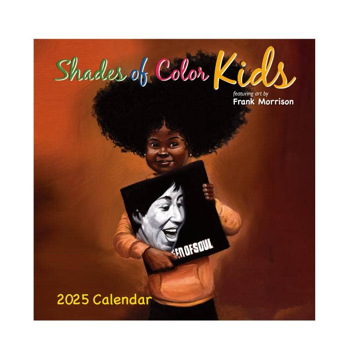 Shades of Color, LLC - Wholesale Planner - 2025 Shades of Color Kids Wall Calendar