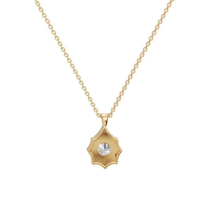 PureYou Jewelry - Wholesale Pendant/charm necklace - 2 CT Round Diamond Solitaire Pendant, 14k Diamond Necklace2